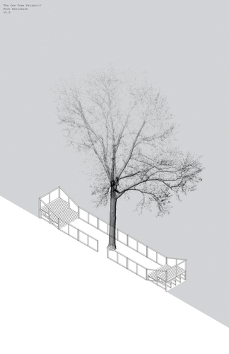 Figure 5. Arboreal Commons 2.0. Axonometric view of iterative commons design.