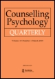 Cover image for Counselling Psychology Quarterly, Volume 7, Issue 3, 1994
