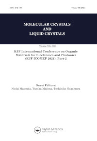 Cover image for Molecular Crystals and Liquid Crystals, Volume 728, Issue 1, 2021