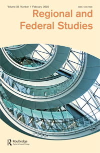 Cover image for Regional & Federal Studies, Volume 32, Issue 1, 2022