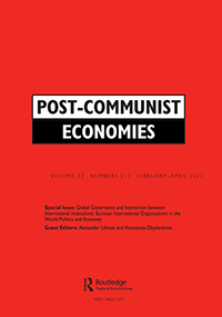 Cover image for Post-Communist Economies, Volume 33, Issue 2-3, 2021