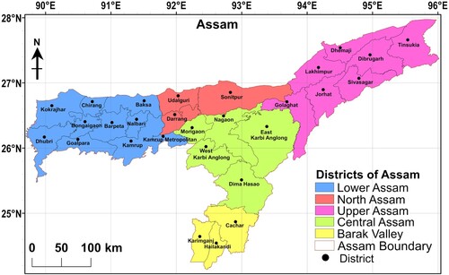 Figure 1. Map of the study area.