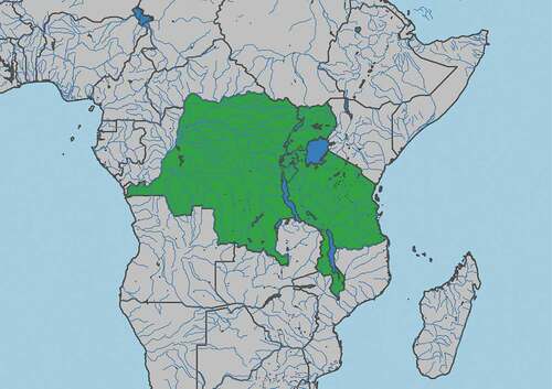 Figure 1. African Great Lakes region.