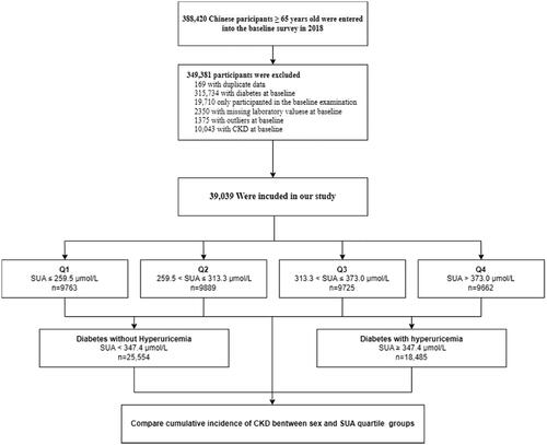 Figure 1. Flowchart of study participants.