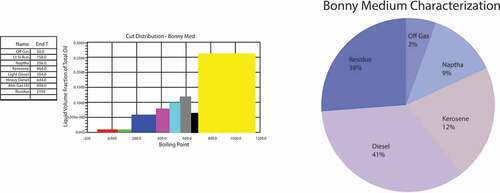 Figure 3. Bonny medium characterization