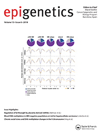 Cover image for Epigenetics, Volume 13, Issue 6, 2018