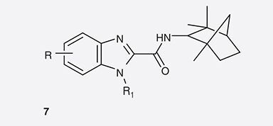 Figure 6. Novel benzo[d]imidazole-2-carboxamide derivatives.