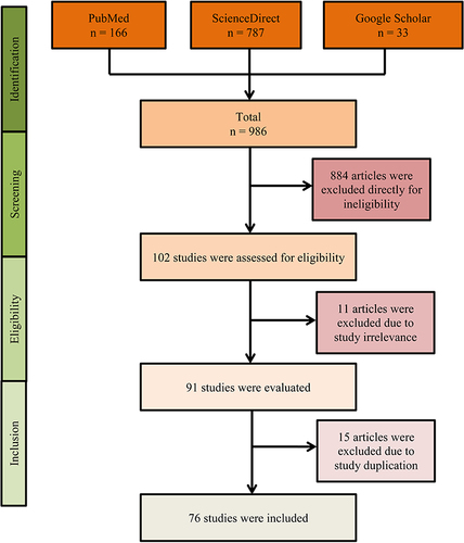 Figure 1 Illustrating literature search strategy.