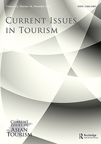 Cover image for Current Issues in Tourism, Volume 21, Issue 16, 2018