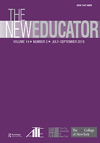 Cover image for The New Educator, Volume 14, Issue 3, 2018