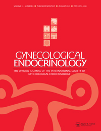 Cover image for Gynecological Endocrinology, Volume 33, Issue 8, 2017