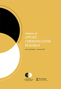 Cover image for Journal of Applied Communication Research, Volume 48, Issue 1, 2020