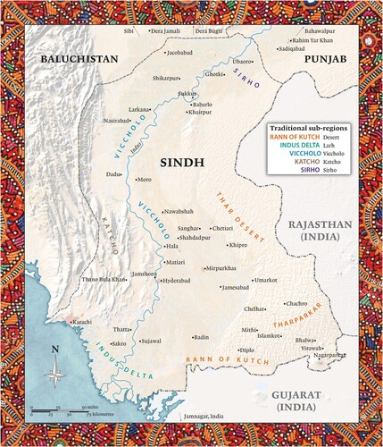 Figure 15. Map of Sindh