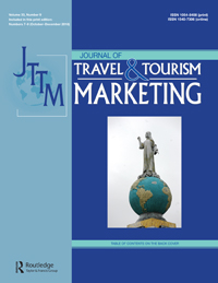 Cover image for Journal of Travel & Tourism Marketing, Volume 33, Issue 9, 2016