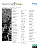 Cover image for Spermatogenesis, Volume 2, Issue 4, 2012