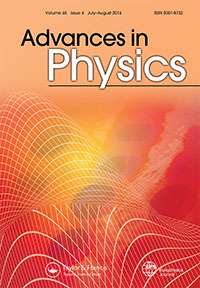 Cover image for Advances in Physics, Volume 65, Issue 4, 2016