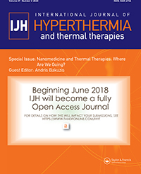 Cover image for International Journal of Hyperthermia, Volume 37, Issue 3, 2020