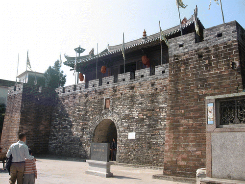 Figure 2 Dapeng Fortress, Yantian District, Shenzhen. Source: Photo taken by Weibin Liu, August 2008.