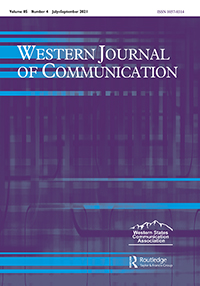 Cover image for Western Journal of Communication, Volume 85, Issue 4, 2021