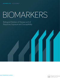 Cover image for Biomarkers, Volume 25, Issue 7, 2020