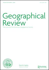 Cover image for Geographical Review, Volume 109, Issue 2, 2019