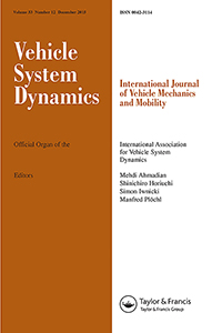 Cover image for Vehicle System Dynamics, Volume 53, Issue 12, 2015