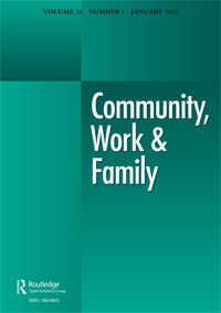Cover image for Community, Work & Family, Volume 26, Issue 1, 2023
