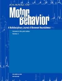 Cover image for Journal of Motor Behavior, Volume 55, Issue 2, 2023