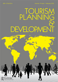 Cover image for Tourism Planning & Development, Volume 19, Issue 1, 2022