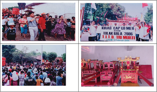 Figure 4. Various communal processions in Lasem involve the carrying of statues of deities or patron ancestors.