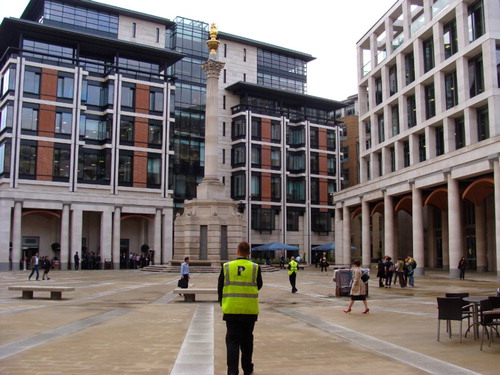 Figure 7. Paternoster Square, the final scheme, more compromise than conviction. Source: Matthew Carmona.