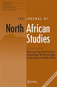 Cover image for The Journal of North African Studies, Volume 20, Issue 5, 2015