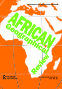 Cover image for African Geographical Review, Volume 35, Issue 2, 2016