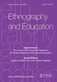 Cover image for Ethnography and Education, Volume 14, Issue 3, 2019