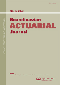 Cover image for Scandinavian Actuarial Journal, Volume 2023, Issue 5, 2023