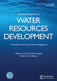 Cover image for International Journal of Water Resources Development, Volume 37, Issue 2, 2021