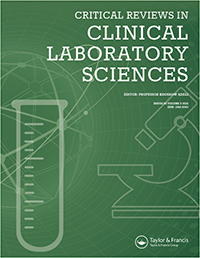 Cover image for Critical Reviews in Clinical Laboratory Sciences, Volume 55, Issue 5, 2018