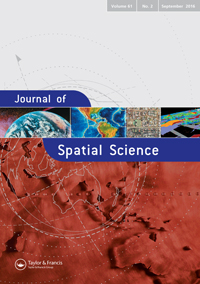 Cover image for Journal of Spatial Science, Volume 61, Issue 2, 2016