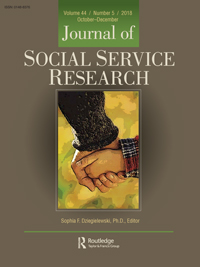 Cover image for Journal of Social Service Research, Volume 44, Issue 5, 2018