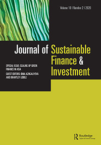 Cover image for Journal of Sustainable Finance & Investment, Volume 10, Issue 2, 2020