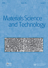 Cover image for Materials Science and Technology, Volume 34, Issue 3, 2018