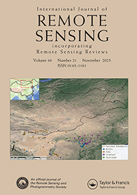 Cover image for International Journal of Remote Sensing, Volume 44, Issue 21, 2023
