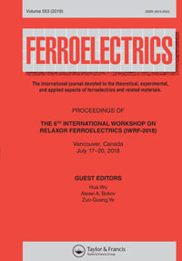 Cover image for Ferroelectrics, Volume 553, Issue 1, 2019