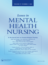 Cover image for Issues in Mental Health Nursing, Volume 39, Issue 5, 2018