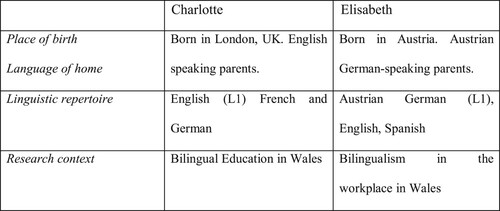 Figure 2. Summary of Researcher Positionality.