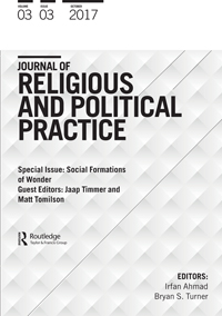 Cover image for Journal of Religious and Political Practice, Volume 3, Issue 3, 2017