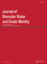 Cover image for Journal of Binocular Vision and Ocular Motility, Volume 68, Issue 4, 2018