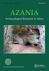 Cover image for Azania: Archaeological Research in Africa, Volume 56, Issue 1, 2021