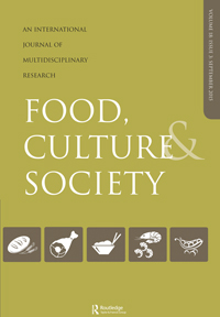 Cover image for Food, Culture & Society, Volume 18, Issue 3, 2015