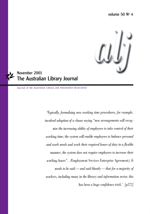 Cover image for The Australian Library Journal, Volume 50, Issue 4, 2001